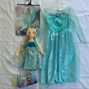 Frozen Elsa costume bundle